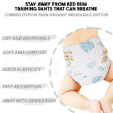 Waterproof Breathable Cotton Potty Training Pants for Babies (Cute Tiger)